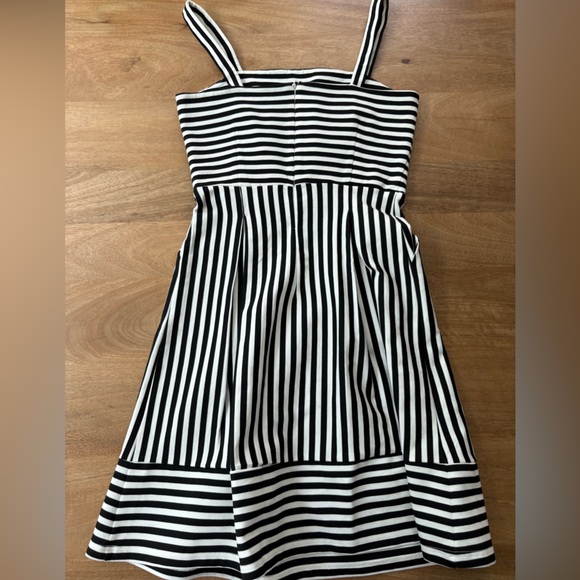 WOMENS Short Black and White Stripped Dress - Size XS - Picture 3 of 8